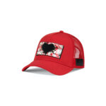 PARTCH Trucker Hat Red removable Inspyr Art