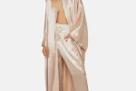 Beige Liatris kimono