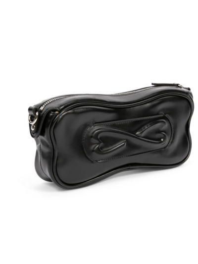 Black small leather bag