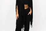 Lily Fringe Poncho