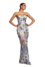 Couture Sequined Dress - Image 3