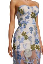 Couture Sequined Dress - Image 5